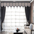 New Modern Customized Full Shading Blackout Insulated Woven Curtains 100% Polyester UV Protection All-Season Left/Right