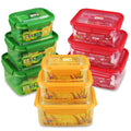 Set of 3pcs Airtight Rectangular Butter Container Wholesale