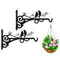 Outdoor Garden Hanging Bracket for Plants Wall Planter Hooks Metal Flower Pot Bird Feeder Wind Chime Lanterns Hanger MegaBDM