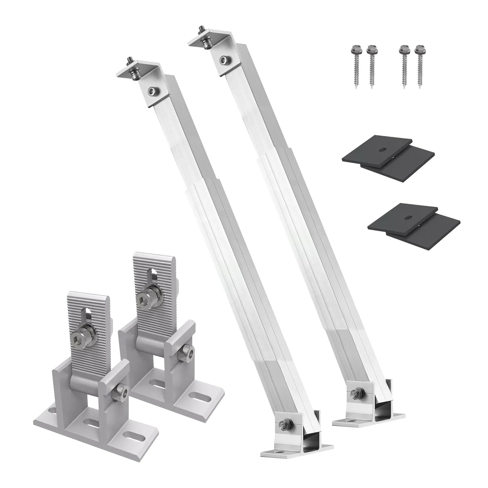 Adjustable Solar Panel Tilt Mounting Angle Brackets Aluminium Frame PV Panel Stand Racking Structure