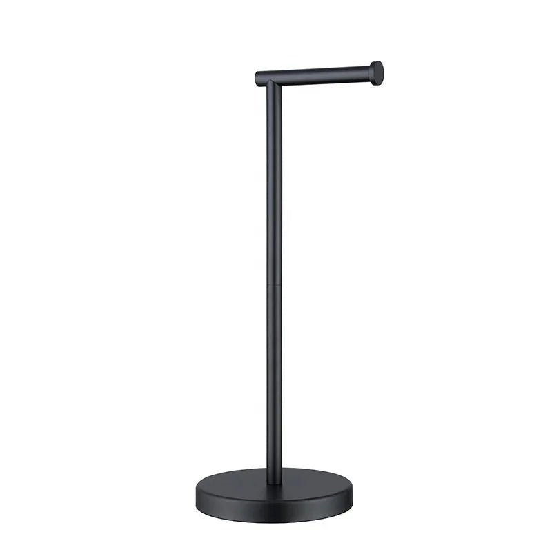 Modern Eco-Friendly Kitchen & Bathroom Free Standing Towels Holder Rustproof Stainless Steel Tissue & Toilet Paper Roll Holder