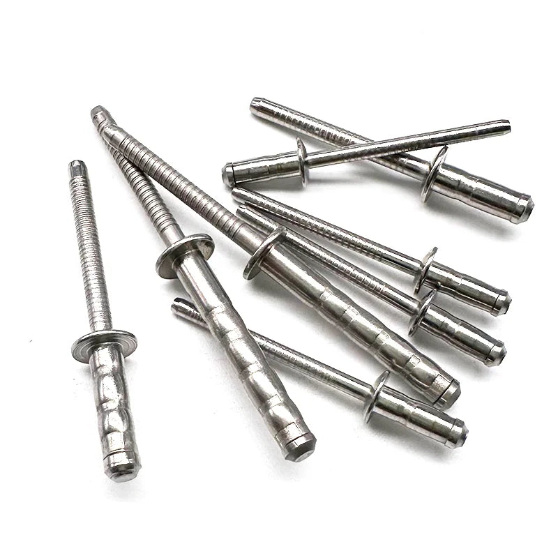 OEM Aluminium Steel Round Head Pull Multiple Grip  Drum  Structural Open End Blind Rivet