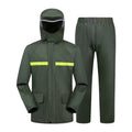 Hot-selling Thickened Full Body Waterproof  Adult Heavy Rain Hiking Cycling  Knitted Raincoat