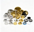 38mm 45mm 58mm 63mm 70mm Unishell Tinplate Metal Lid for Bottles and Jars Smooth Straight Side Screw Cap