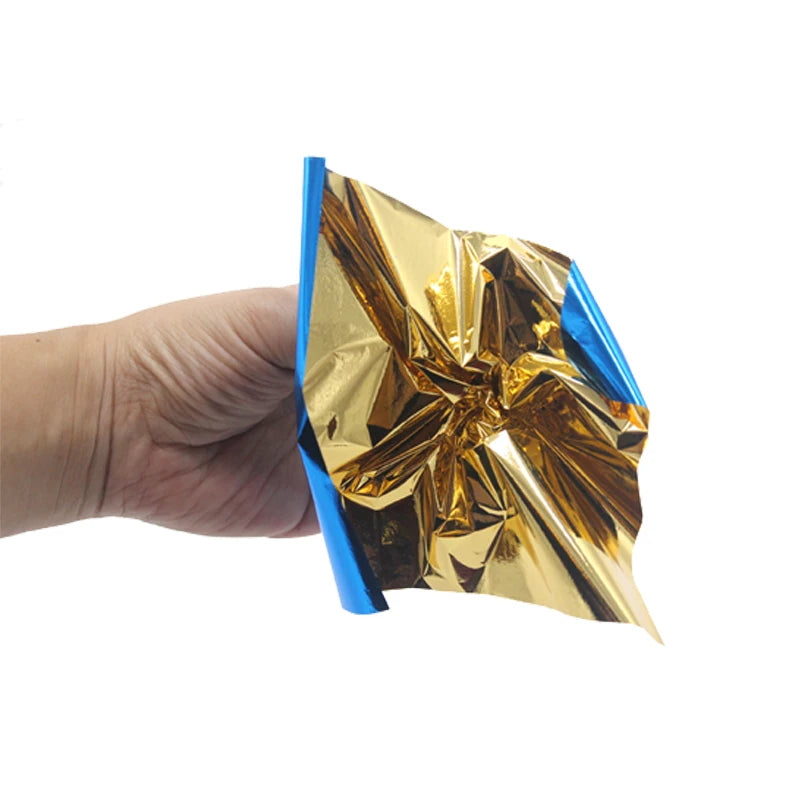 1000 Sheets 14X14cm Imitation Gold Decorating Wall Ceiling Art Crafts Taiwan Champagne Silver Leaf Foil Sheets Paper