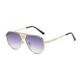 S2534 Men Designer 2025 Luxury Sunglasses Metal Frame Luxury Women Sunglasses Custom Metal Logo Driving Round Sunglasses for Men