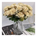 Mother's Day Bouquet Restaurant Table Flower Decoration Artificial Silk Carnation Flower
