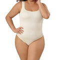A1008 Seamless Knitting Bodysuit Brief Tank