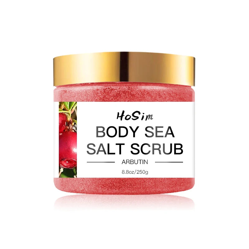 Arbutin Body Scrub Wholesale Natural Whitening Moisturizing Exfoliating Cleaning Skin Papaya Body Scrub Private Label