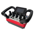 POWEROCK 24v 12v Clutch Hydraulic 4 Joysticks Proportional Wireless Metal Crane Remote Control with Throttle Motor