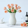 Wholesale Artificial Tulip PU Material Living Room Interior Decoration Simulation Flower Custom Color for Home Decoration