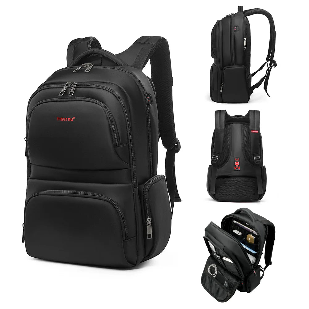 Manufacturers Hot Sale Anti-theft Lock Multi-pocket 15.6 Inches Oxford Fabric Waterproof Wear-resistant Outdoor Travel Backpack