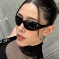 Steampunk Sunglasses Women Mirror Sports Y2K Sun Glasses Men UV400 Punk 2024 Shades Colorful Fashion Eyewear Gafas De Sol