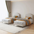 Luxe 5 Star Best Noble Linen Hotel Suits Bedroom Linen Bed Double Queen king Size 180*200cm for Apartment