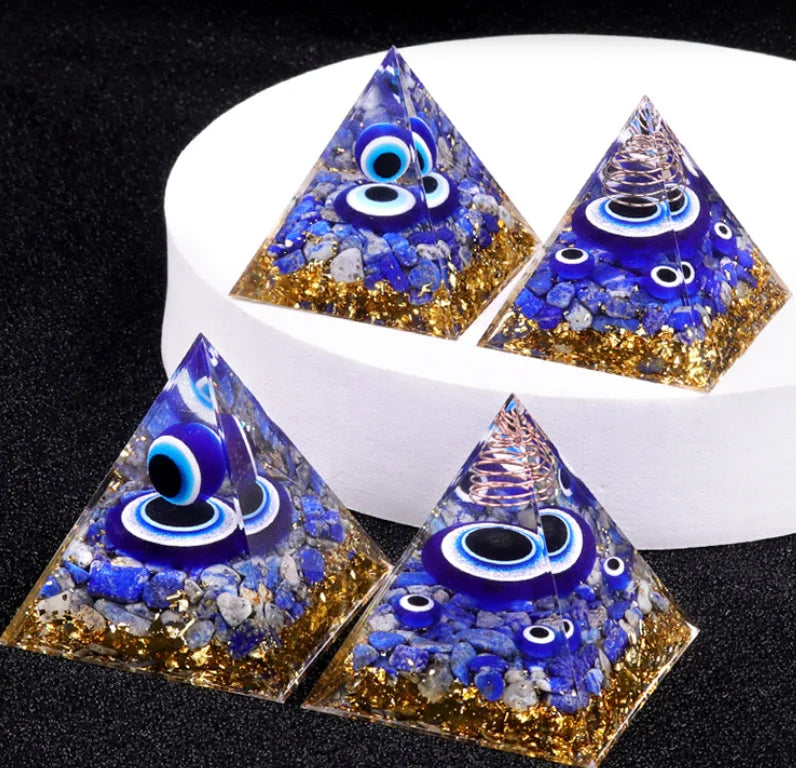 Eye of the Devil Animal-Shaped 5cm Resin Pebbles Home Decorative Table Piece Resin Drip-Glued Artwork Haoxuan HX2601115-8