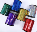 100 Yards Silver Crimped Curling Ribbon Shiny Metallic Balloon String Roll Christmas Gift Wrapping Ribbon