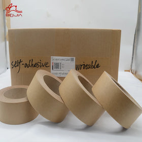 Cheap Custom Printed Eco- Friendly Writable Kraft Paper Gummed Tape