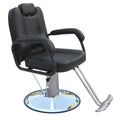 Beauty Source Factory's Reclining Steel Iron Base Hairdressing Chair Modern Design Adjustable Height Synthetic Leather Seat
