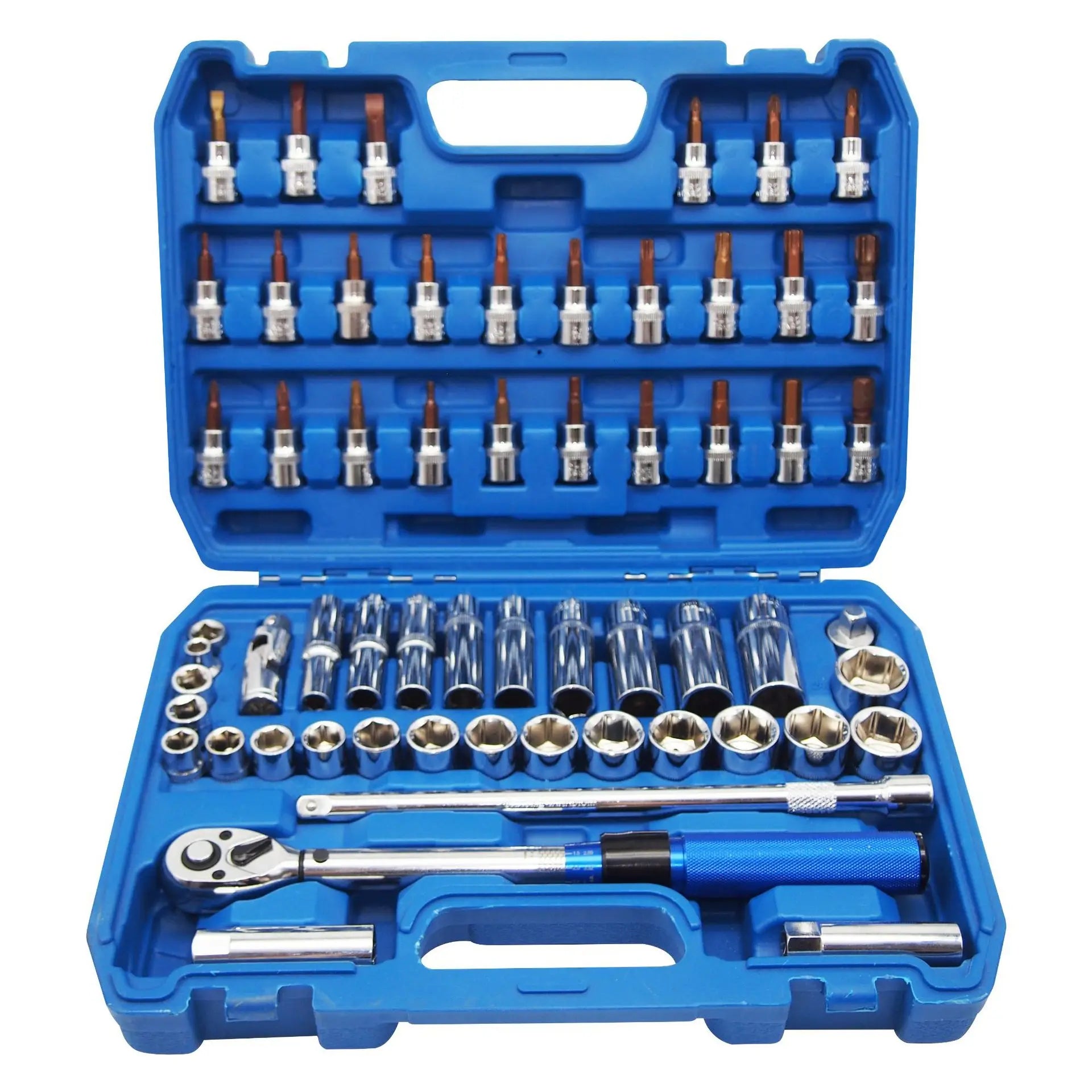 Torque Wrench 60pcs 3/8"10-60NM Adjustable High Precision Torque Kg Quick Wrench Set