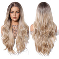 Immediately Shipped 13*6 Lace Wig Japanese Fiber Smooth Wig Curly Soft and Durable 200% High Density Handmade Lace Blonde