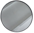 100cm Contemporary Simple Large Circle Wall Mirrors Modern Big Black Round Wall Mirror for Bathroom