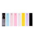 Wholesale Empty Plastic Mini Pocket Sample Rectangular Shape White Black pink Blue Color 10 ml 10ml Perfume Plastic Bottle