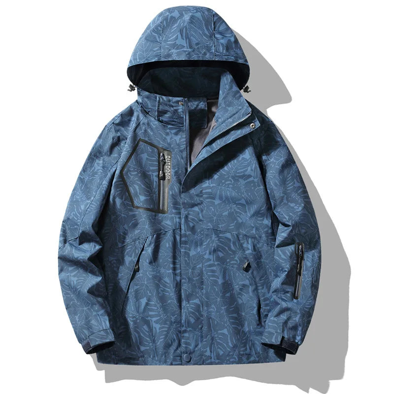 Men's Sporty Winter Rain Jacket with Stand Collar Cheap OEM/ODM Windbreaker Jacket