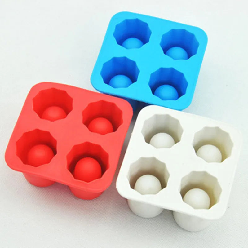 Shot Glasses Ice Cup Cube Tray Mold Drinking Tool Ice Shot Maker