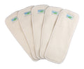 New 4-Layer Eco-Friendly Reusable Hemp Nappy Inserts Leak Guard Soft Breathable Plain Woven Fabric for Babies Diapers/Nappies