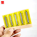 Wholesale Temperature Sticker Reversible Reversible Irreversible Color Changing Temperature Indicator Label