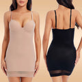 Wholesale Hot Sale Summer Stretch Mesh Sexy Lingeries Vestido Corset Shapewear Full Women Body Shaper Slip Dress