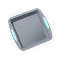Large Square Silicone Bake Pan Set 3D Non-Stick Flat Tray Cake Molds Heat Resistant and Non-Stick Baking Tools