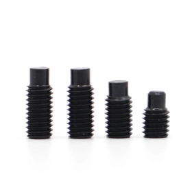M2.5 M3 M4 M5 M6 M8 M10 M12 M14 M16 Grade 12.9 Steel Hex Hexagon Socket Set Screw With Dog Point Grub Convex End Bolt DIN915