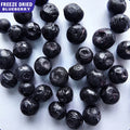 Organic Freeze-Dried Whole Blueberries Healthy Snacks Sweet Taste GMO-Free Candied Fruit Natural Dried Vacuum Packed Packaging