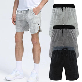 Quick Dry Joggers Gym Short Mens Beach Swim Shorts Plus Size Printed Waterproof Trunks Shorts for Men