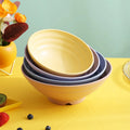 Hot 4pcs Sale New Ramen Bowl Biodegradable Wheat Straw Soup Bowl Microwaveable Reusable Big Salad Bowl Set