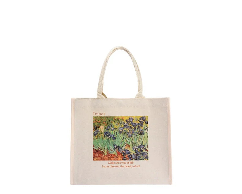 2023 Popular Foldable Reusable Large-capacity Women's Waterproof and Environment-friendly Canvas Bag Can Be Customized