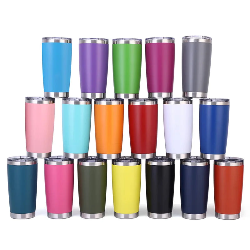 High-quality 20oz Stainless Steel Double Wall Sublimation Insulated Vacuum Tumbler With Custom Logo