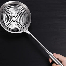 High-quality Colander Dumpling Noodle Spoon Drain Colander Deep-fried Hot Pot Spoon Strainer Drain Grease Spoon Mesh Sieve