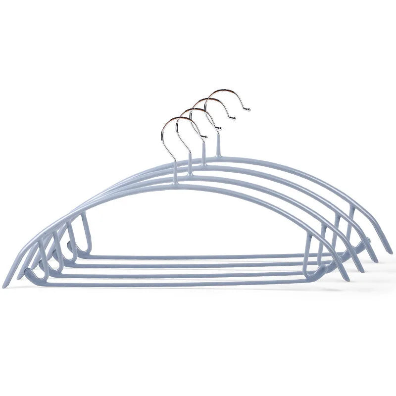 Premium Multi-functional  Pvc Coated Metal Hanger  Non-slip Clothes Hanger  Adult Clothing Support
