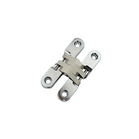 SK2-16-4 Concealed Hinge Modern 180 Degree Opening Angle Aluminum 4-Pivot Door Window Hinge for Furniture Window Use Zinc Alloy