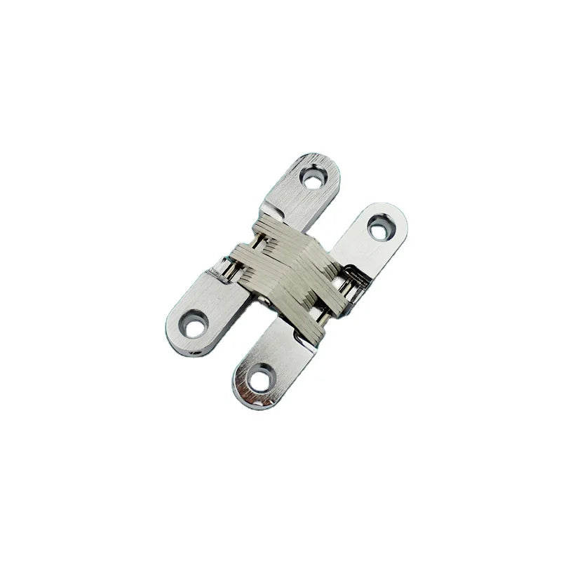 SK2-16-4 Concealed Hinge Modern 180 Degree Opening Angle Aluminum 4-Pivot Door Window Hinge for Furniture Window Use Zinc Alloy