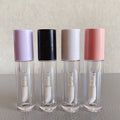 Hot Sale Pink Purple White Private Label Lipgloss Container 5 ml Glaze Custom Printed Big Applicator Lip Gloss Tubes and Boxes