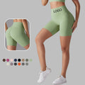 Wholesale of Women's Fitness Yoga Wear Seamless High Waist Sports Shorts High Elasticity Yoga Shorts