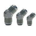 Carbon Stainless Steel SAE Male JIC to Male JIC Hydraulic Fitting Connector 45 Degree Elbow Hydraulic Adapter 2504/1J4 Series