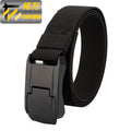 Men's 1.5'' Outdoor Training Sports Elastic Nylon Belts Tactical Belt Made of Zinc Alloy for Sports Training