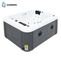 Sunrans Small Bathtub Hottub Luxury Hydrotherapy Hot Tub 2 Person Indoor whirlpool Spa