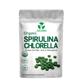 Organic Spirulina Supplement Loaded with Vegan Protein Spirulina Tablet