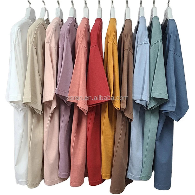 Custom High Quality 100% Cotton Casual Crew Neck Short Sleeve T-shirt Embroidered or Graphic Print Plus Size Loose t Shirt