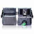 QUCHONPET Custom Logo Adjustable Dog Walking Bag With Poop Bag Waterproof Dog Treat Bag Dog Treat Training Pouch